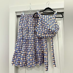 Zara matching set, XS, elastic waist, sold as a set